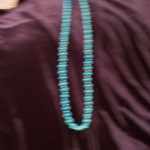 Silk beads necklace